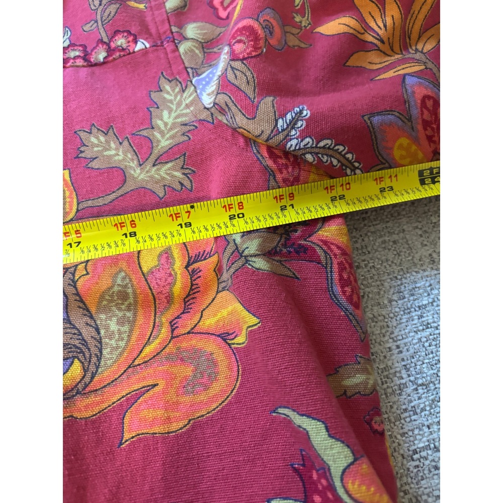 Breckenridge Floral Tapestry Jacket Cottagecore Boho Cotton Large - Picture 9 of 10